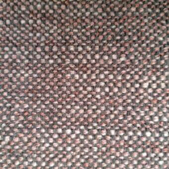 Woven fabric texture, charcoal gray and dusty rose, with a consistent dotted pattern and subtle sheen; includes “martin 104” text.